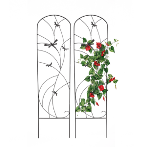 decorative iron wire garden trellis for climbing plants
